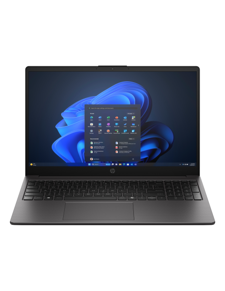 HP 255 G10 AMD Ryzen™ 7 7730U Portátil 39,6 cm (15.6") Full HD 16 GB DDR4-SDRAM 512 GB SSD Wi-Fi 6 (802.11ax) FreeDOS Negro