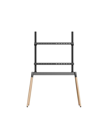 Gembird TVS-86F-01-BK soporte para TV 2,18 m (86") Negro, Madera