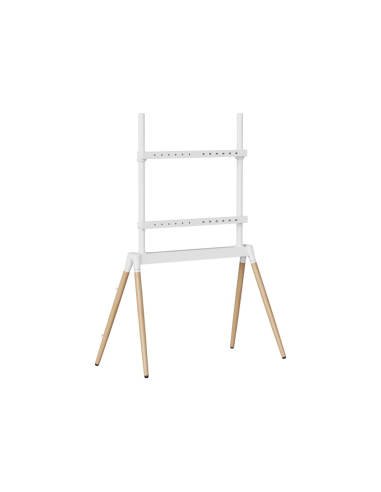 Gembird TVS-86F-01-W soporte para TV 2,18 m (86") Blanco, Madera