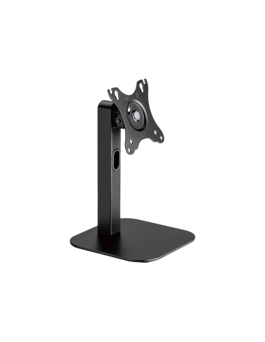 AISENS Soporte de Mesa Eco Giratorio e Inclinable Para Monitor/POS 2.5kg de 10"-24", Negro