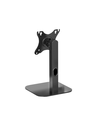AISENS Soporte de Mesa Eco Giratorio e Inclinable Para Monitor/POS 2.5kg de 10"-24", Negro
