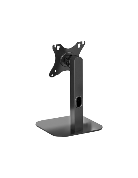 AISENS Soporte de Mesa Eco Giratorio e Inclinable Para Monitor/POS 2.5kg de 10"-24", Negro