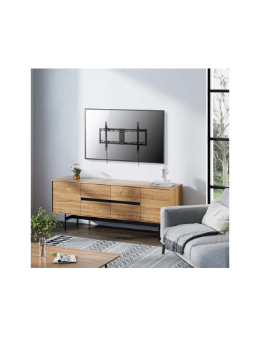 AISENS Soporte Eco Ultra Delgado Para Monitor/TV 75kg de 43"-100", Negro