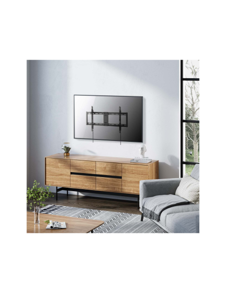 AISENS Soporte Eco Ultra Delgado Para Monitor/TV 75kg de 43"-100", Negro