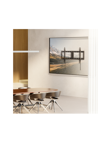 AISENS Soporte Eco Ultra Delgado Para Monitor/TV 75kg de 43"-100", Negro