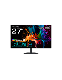 GIGABYTE MO27Q28G Monitor Gaming OLED 27" QHD - 2560 x 1440, 280Hz, 0,03ms, 335 cd/m², Display HDR True Black 500, HDMI 2.1, Dis