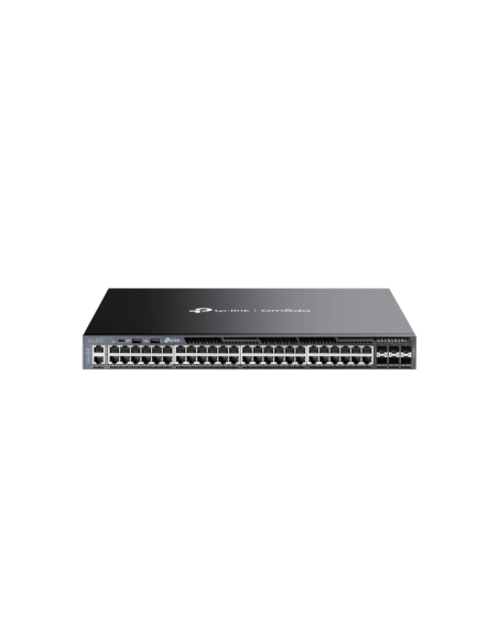 TP-Link Omada SG6654X switch Gestionado L3 Gigabit Ethernet (10/100/1000) 1U Negro