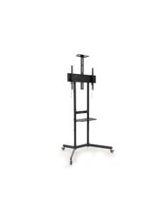 TooQ “NEFERTITI” Soporte de suelo con Ruedas para pantallas de 37”-70”, Negro