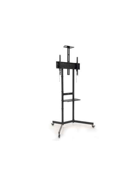 TooQ “NEFERTITI” Soporte de suelo con Ruedas para pantallas de 37”-70”, Negro
