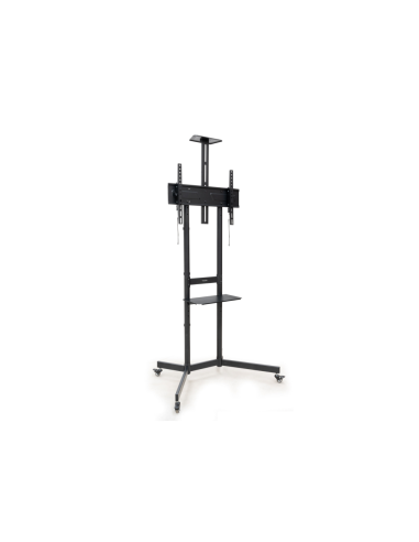TooQ “NEFERTITI” Soporte de suelo con Ruedas para pantallas de 37”-70”, Negro