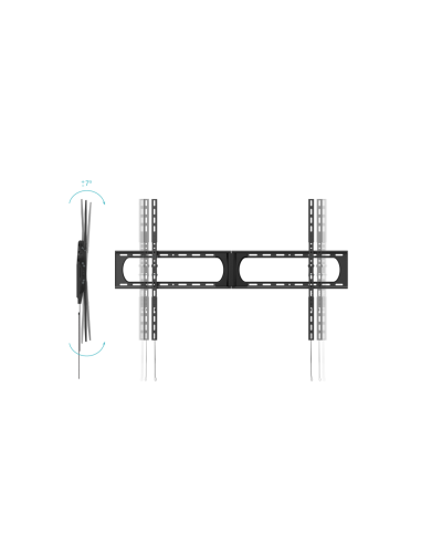 TooQ Soporte de Pared para Pantallas 37”-140”, Negro