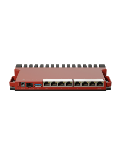 Mikrotik L009UiGS-RM router 2.5 Gigabit Ethernet, Gigabit Ethernet Rojo