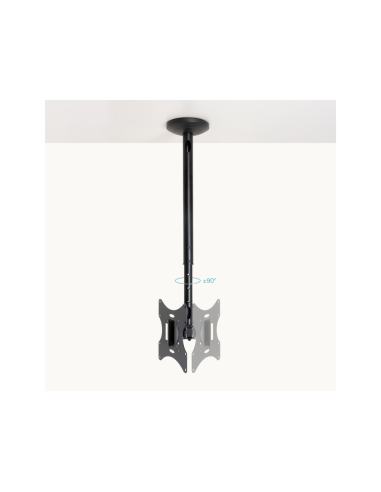 TooQ Soporte de Techo para pantallas 23”-42”, Negro