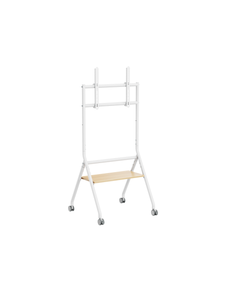 Ewent EW1582 soporte para TV 2,18 m (86") Blanco, Madera