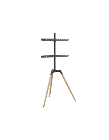 Gembird TVS-65S-01 soporte para TV 165,1 cm (65") Negro, Madera