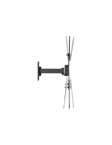 AISENS Soporte Eco Giratorio, Inclinable Para Monitor/TV 30kg (2 Pivotes) De 23"-65", Negro