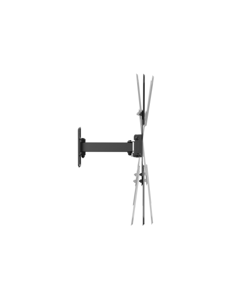 AISENS Soporte Eco Giratorio, Inclinable Para Monitor/TV 30kg (2 Pivotes) De 23"-65", Negro