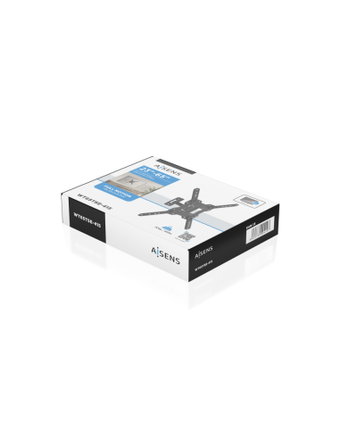 AISENS Soporte Eco Giratorio, Inclinable Para Monitor/TV 30kg (2 Pivotes) De 23"-65", Negro