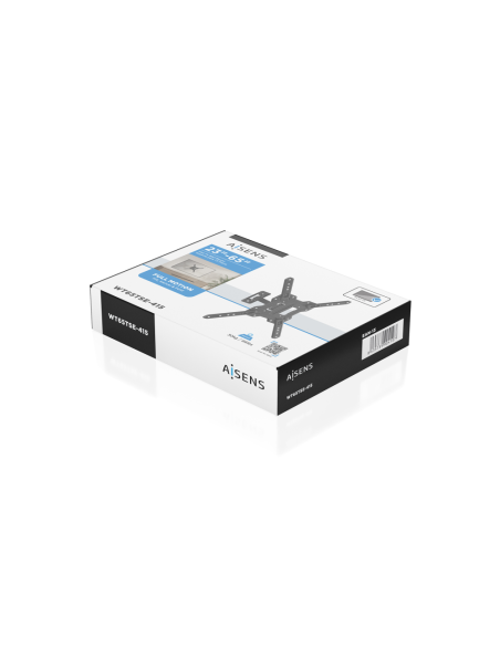 AISENS Soporte Eco Giratorio, Inclinable Para Monitor/TV 30kg (2 Pivotes) De 23"-65", Negro