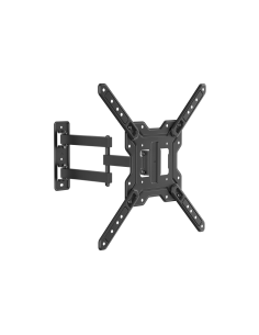 AISENS Soporte Eco Giratorio, Inclinable Para Monitor/TV 30kg (3 Pivotes) De 23"-65", Negro