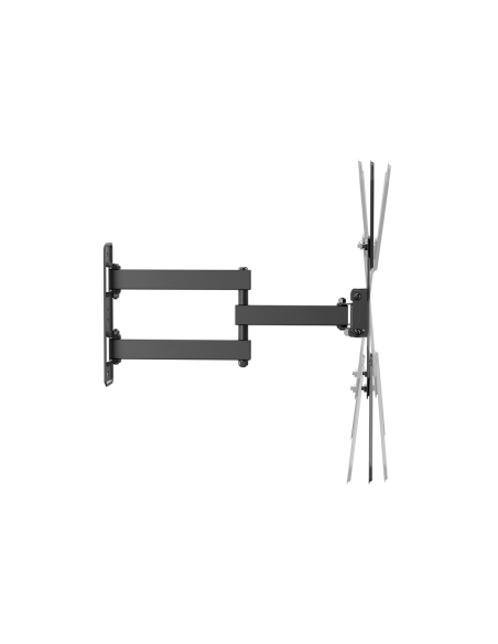 AISENS Soporte Eco Giratorio, Inclinable Para Monitor/TV 30kg (3 Pivotes) De 23"-65", Negro