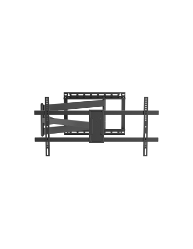 AISENS Soporte Pro Giratorio, Inclinable y Nivelable para Monitor/TV 50kg de 43"-80", Negro