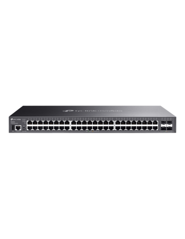 TP-Link Omada SG5452XF switch Gestionado L3 Gigabit Ethernet (10/100/1000) 1U Negro