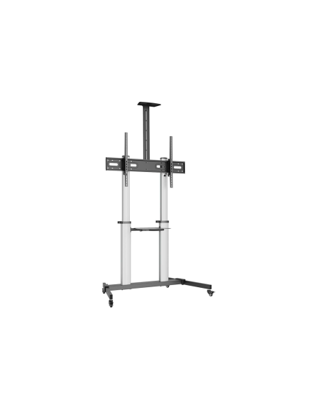 AISENS FT100TE-259 soporte para TV 2,54 m (100") Negro, Plata