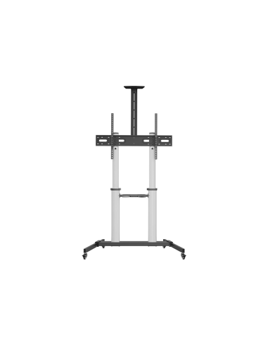 AISENS FT100TE-259 soporte para TV 2,54 m (100") Negro, Plata