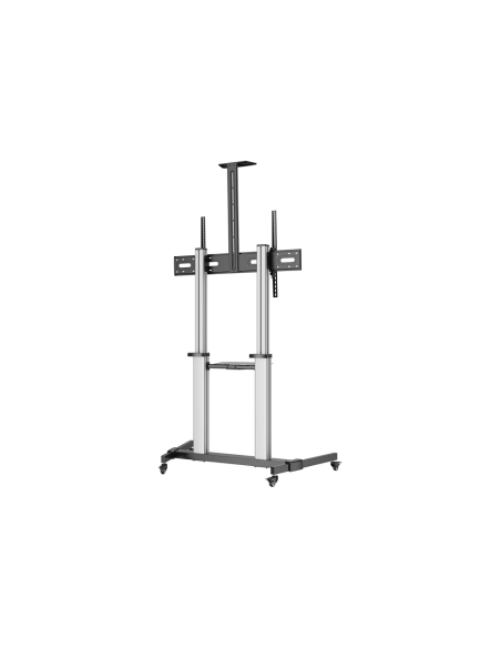 AISENS FT100TE-259 soporte para TV 2,54 m (100") Negro, Plata