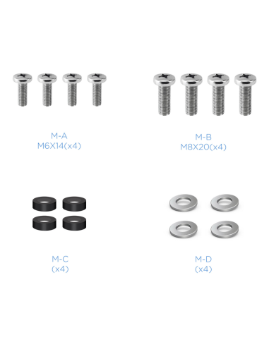 TooQ LP1343TN-B soporte para TV 109,2 cm (43")
