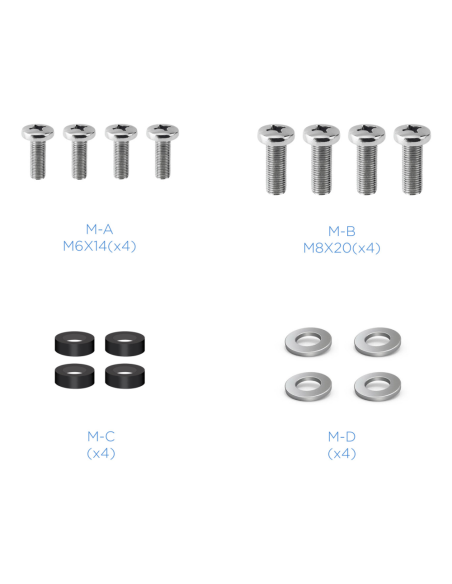 TooQ LP1343TN-B soporte para TV 109,2 cm (43")