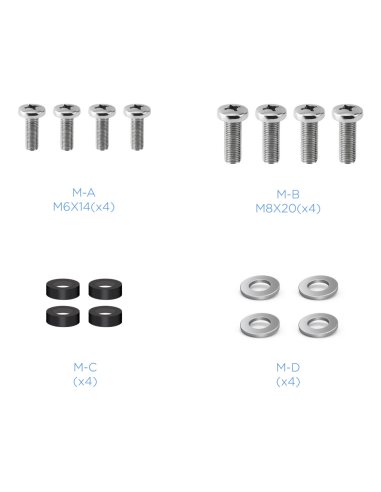 TooQ LP1344TN-B soporte para TV 109,2 cm (43")