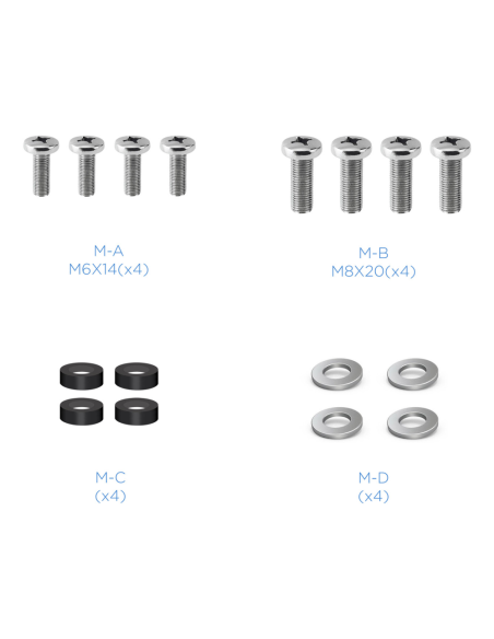 TooQ LP1344TN-B soporte para TV 109,2 cm (43")