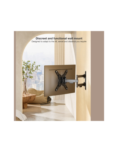 TooQ LP1345TN-B soporte para TV 109,2 cm (43")