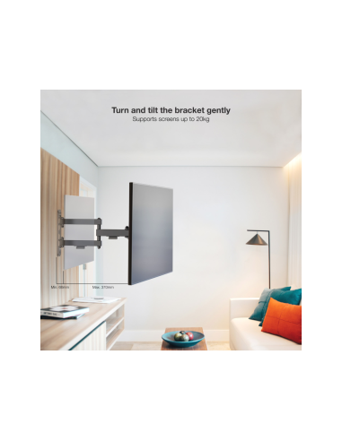 TooQ LP1345TN-B soporte para TV 109,2 cm (43")