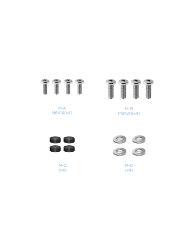 TooQ LP1345TN-B soporte para TV 109,2 cm (43")