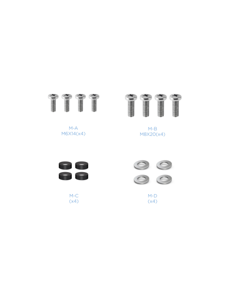 TooQ LP1345TN-B soporte para TV 109,2 cm (43")