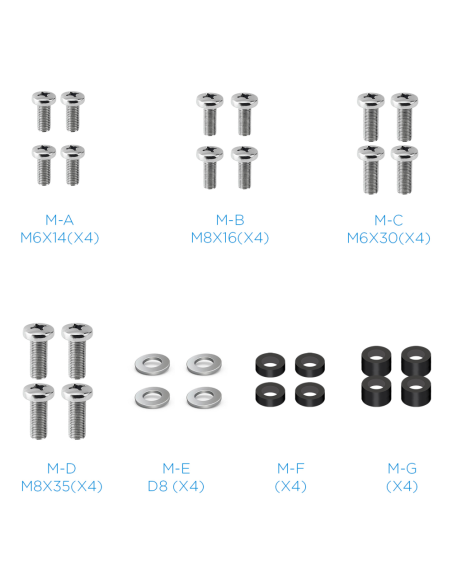 TooQ LPCE1186TSLI-XL-B soporte para TV 2,18 m (86")