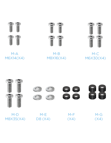 TooQ LPCE2286TSLI-XL-B soporte para TV 2,18 m (86")