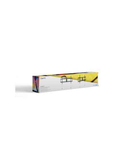 TooQ LP4390F-B soporte para TV 2,29 m (90") Negro