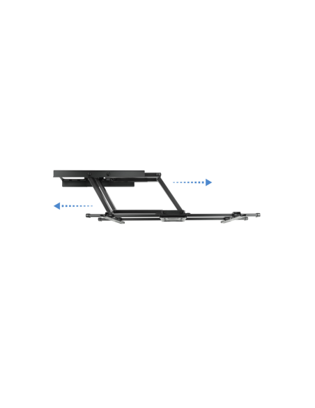 TooQ LP3790TN-B soporte para TV 2,29 m (90") Negro