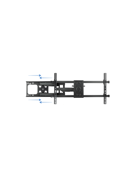 TooQ LP3790TN-B soporte para TV 2,29 m (90") Negro
