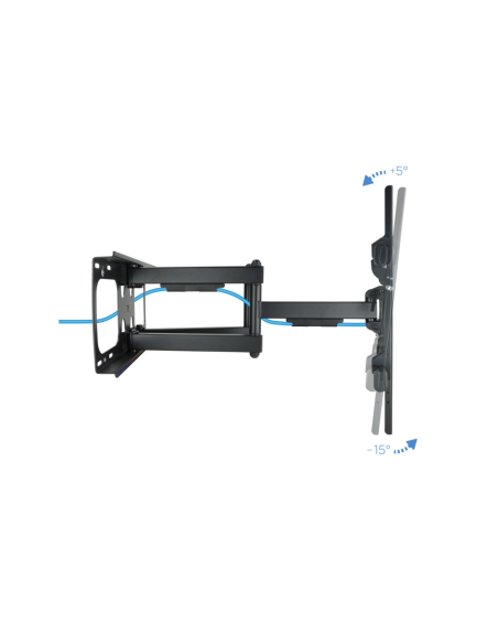 TooQ LP3790TN-B soporte para TV 2,29 m (90") Negro