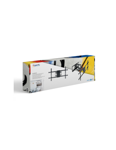 TooQ LP3790TN-B soporte para TV 2,29 m (90") Negro