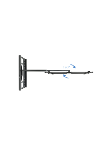 TooQ LP4380XL-B soporte para TV 2,03 m (80") Negro