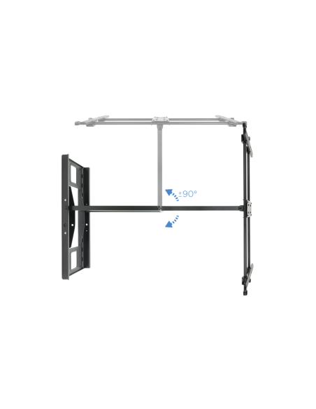 TooQ LP4380XL-B soporte para TV 2,03 m (80") Negro