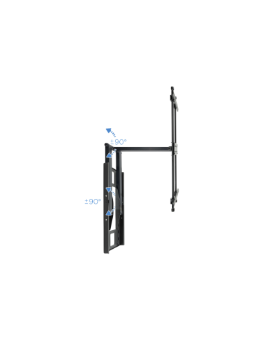 TooQ LP4380XL-B soporte para TV 2,03 m (80") Negro