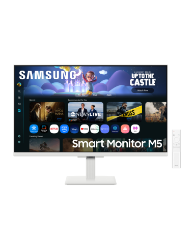 Samsung M5 M50F pantalla para PC 68,6 cm (27") 1920 x 1080 Pixeles Full HD LCD Blanco