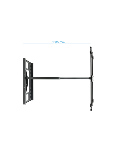 TooQ LP4380XL-B soporte para TV 2,03 m (80") Negro